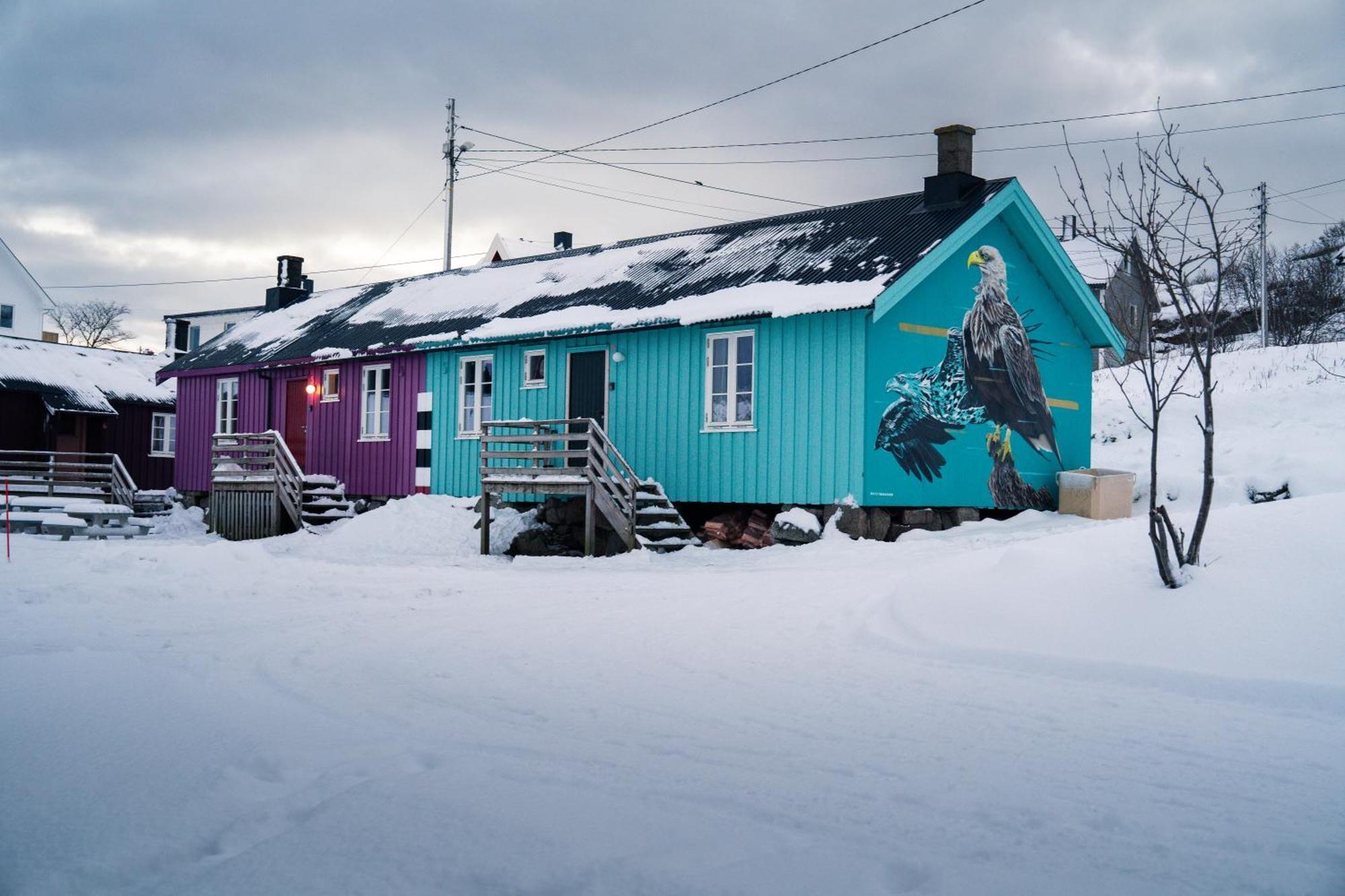 Kraemmervika Rorbuer - Rustic Cabins In Lofoten 발스타드 외부 사진
