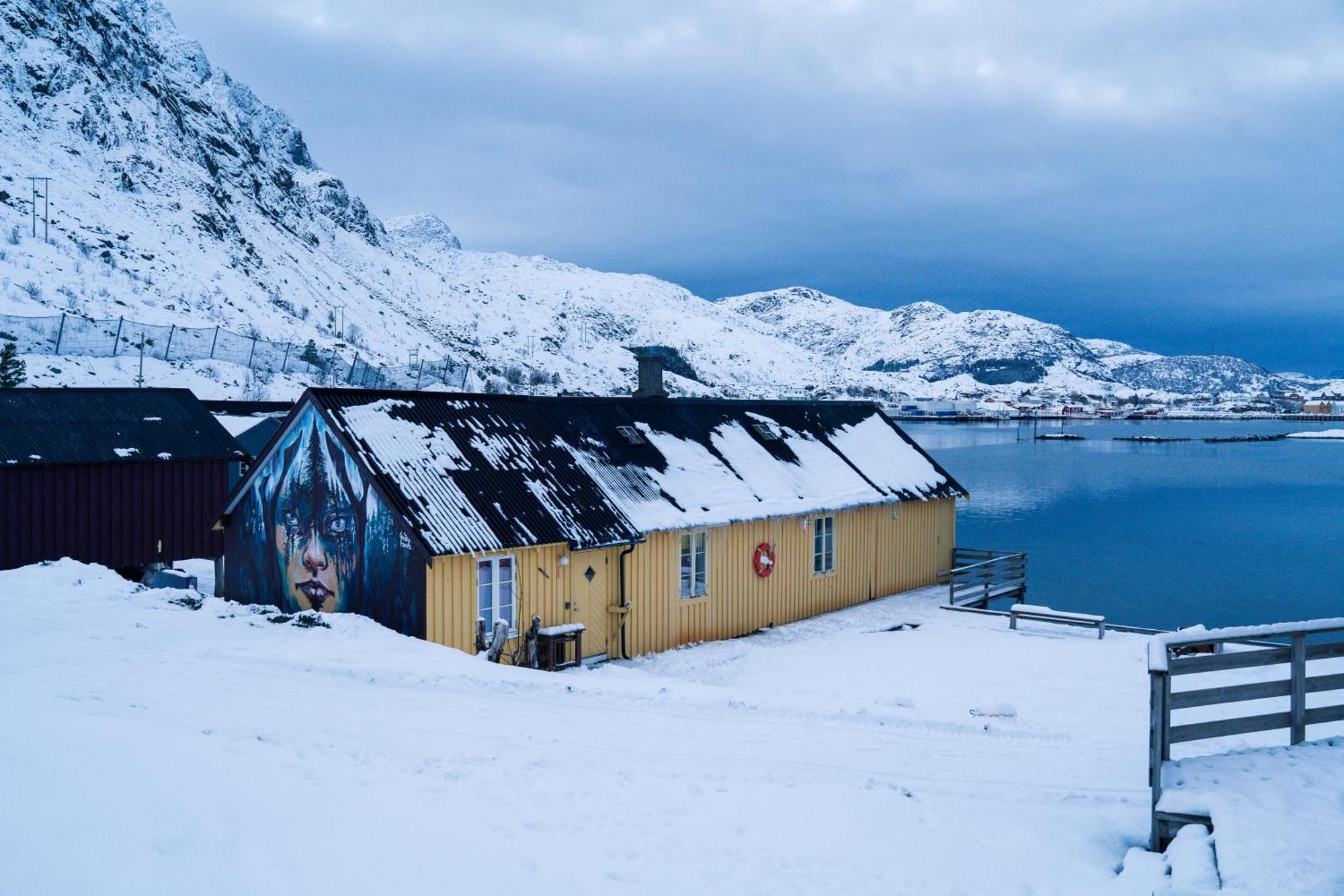 Kraemmervika Rorbuer - Rustic Cabins In Lofoten 발스타드 외부 사진