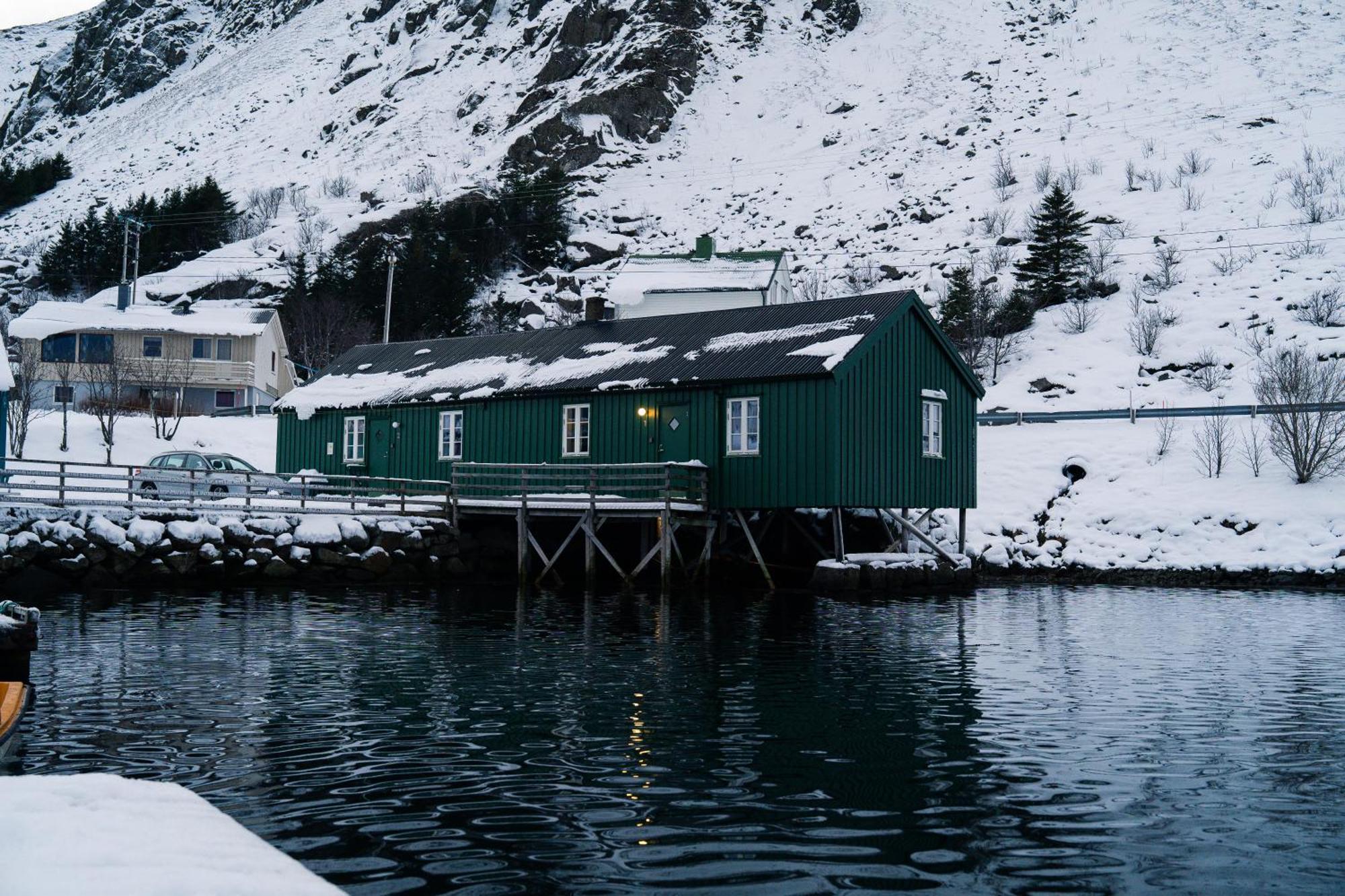 Kraemmervika Rorbuer - Rustic Cabins In Lofoten 발스타드 외부 사진