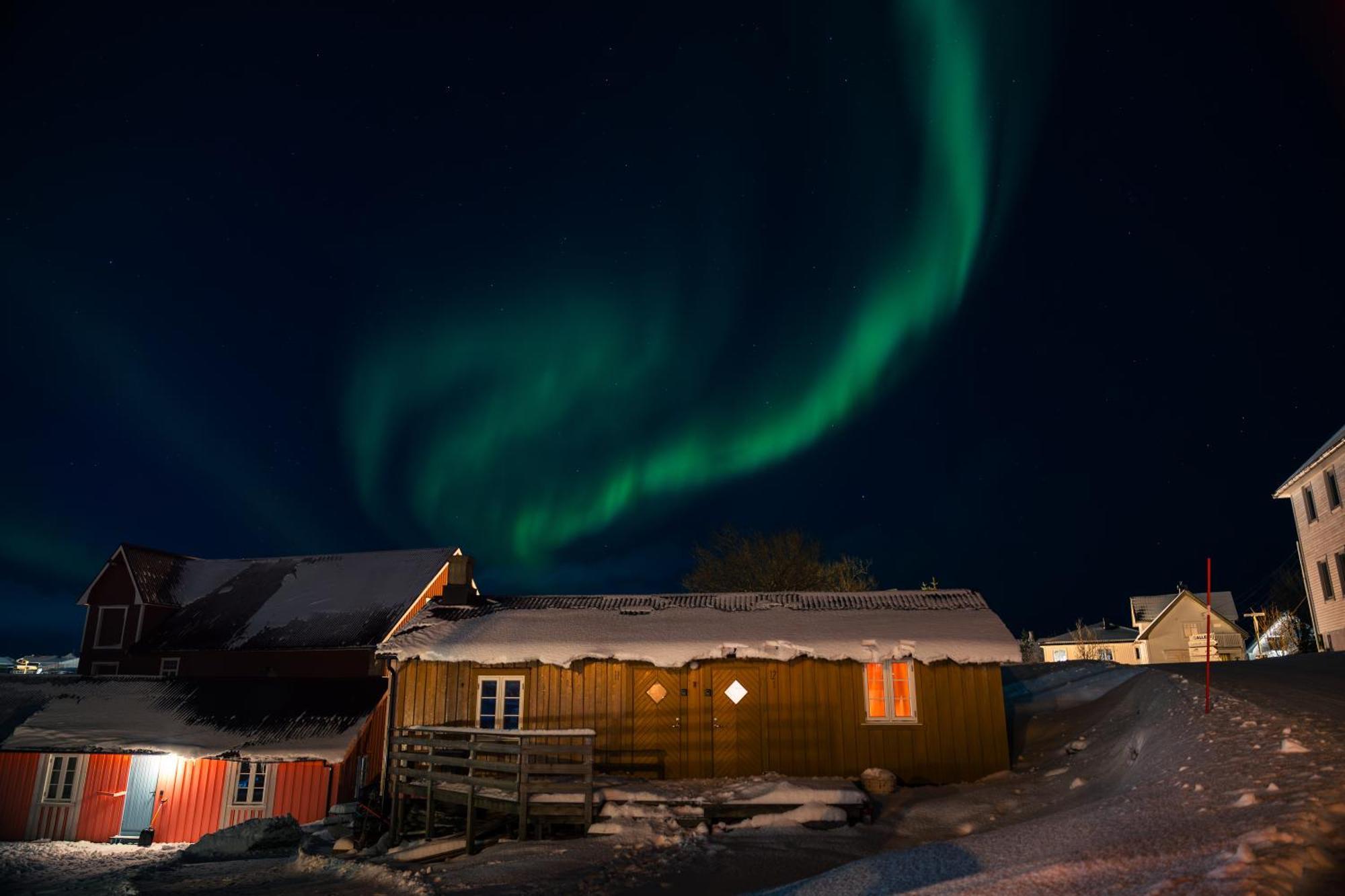 Kraemmervika Rorbuer - Rustic Cabins In Lofoten 발스타드 외부 사진